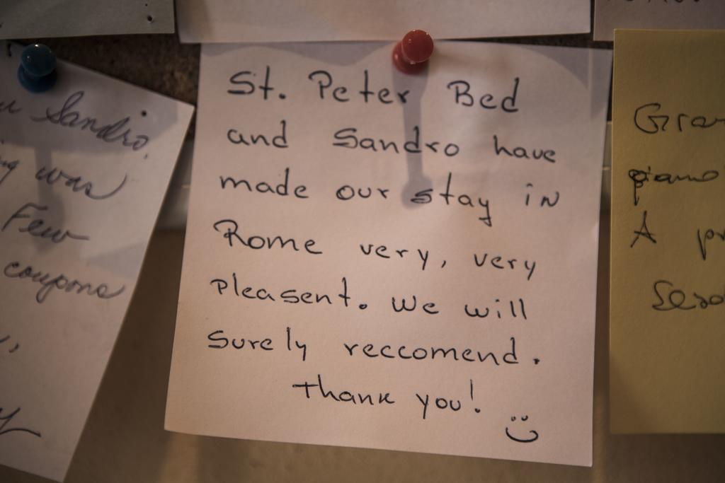 St Peter Bed In Rome Hotel Exterior photo